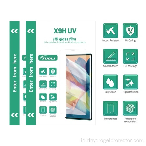 UV Curing Hydrogel Film untuk Seluler